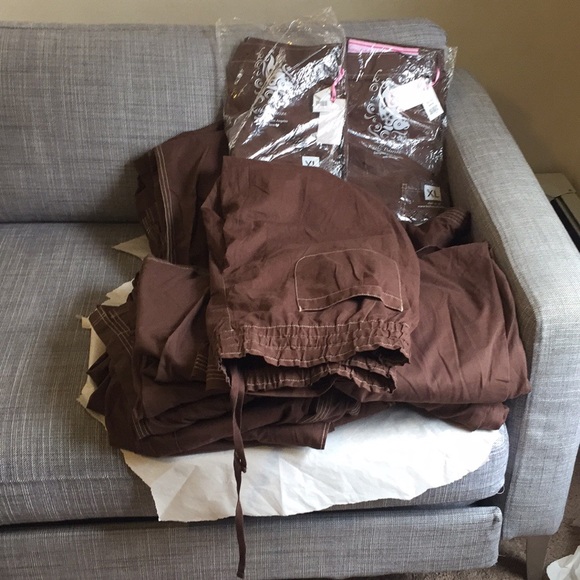 Koi cocoa color Marissa uniform pants - Picture 3 of 8